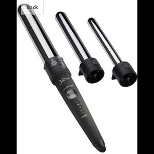 NuMe Titan 3 Curling Wand Iron 3-in-1 Black